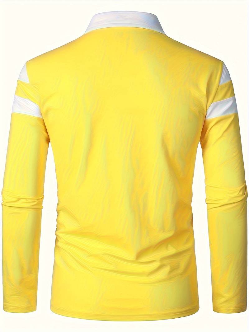 Polo de Hombre con Cremallera Frontal para Uso Diario | Ideal para Contextos Informales y Semi-Formales