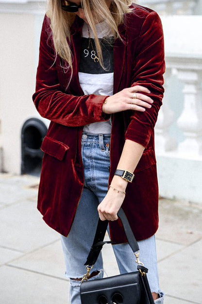 Blazer con Corte Ajustado para Mujer | Ideal para Uso Urbano y Diario