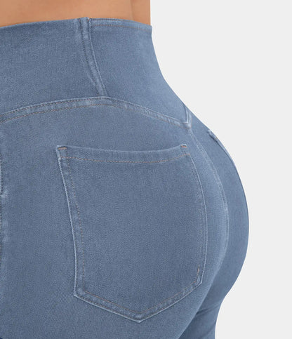 Pantalón Flare Con Cintura Alta Para Mujer | Ideal Para Uso Diario
