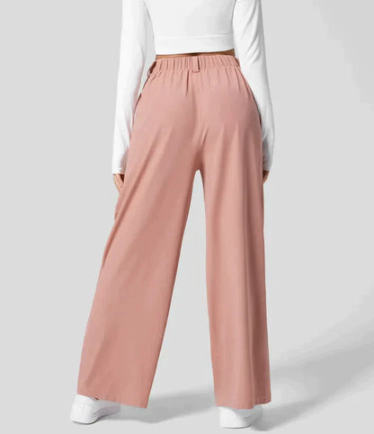 Pantalón De Cintura Alta Con Corte Ajustado Para Mujer | Ideal Para Uso Diario