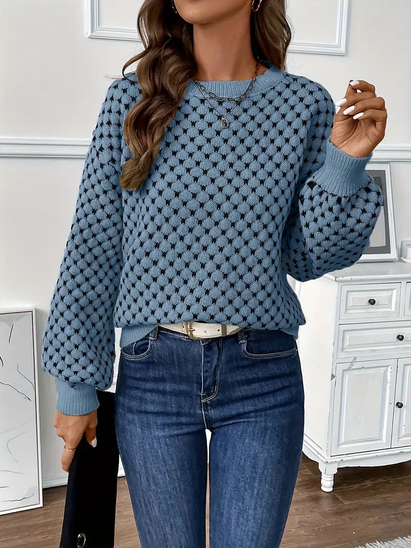 Jersey De Punto De Corte Ajustado Para Mujer | Ideal Para Uso Diario