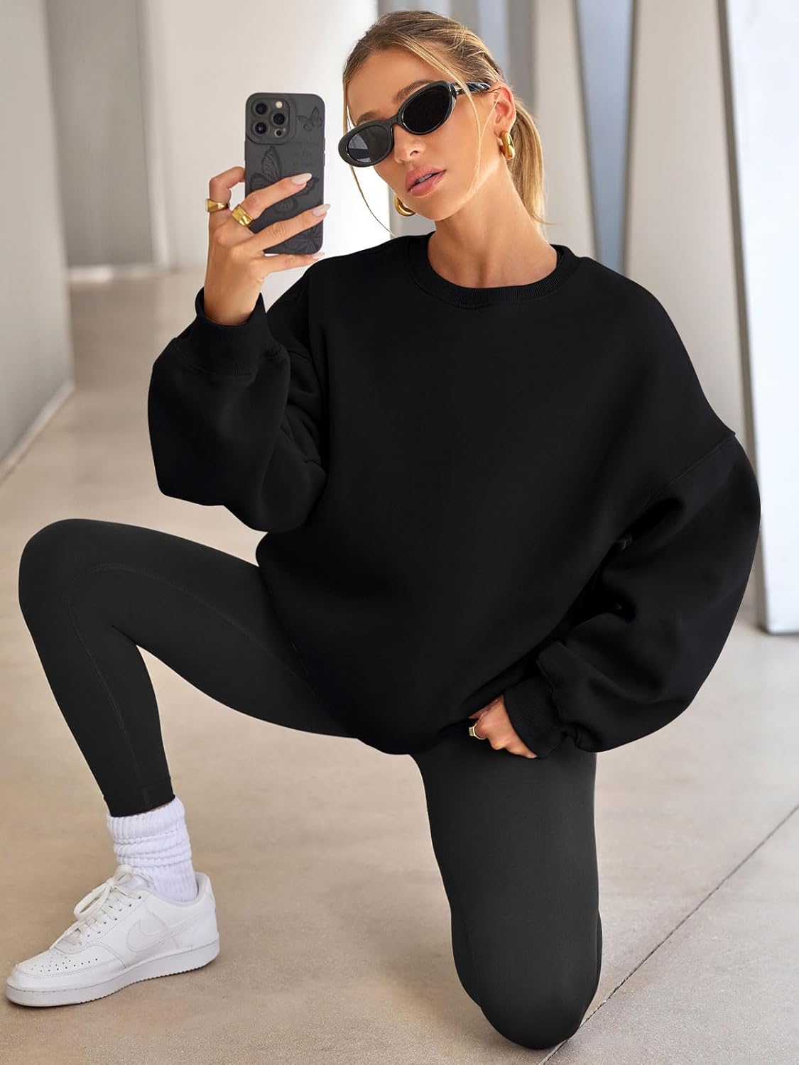 Pullover Oversize Con Corte Relajado Para Mujer | Ideal Para Uso Diario