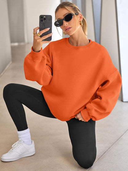 Pullover Oversize Con Corte Relajado Para Mujer | Ideal Para Uso Diario