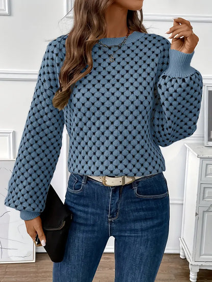 Jersey De Punto De Corte Ajustado Para Mujer | Ideal Para Uso Diario