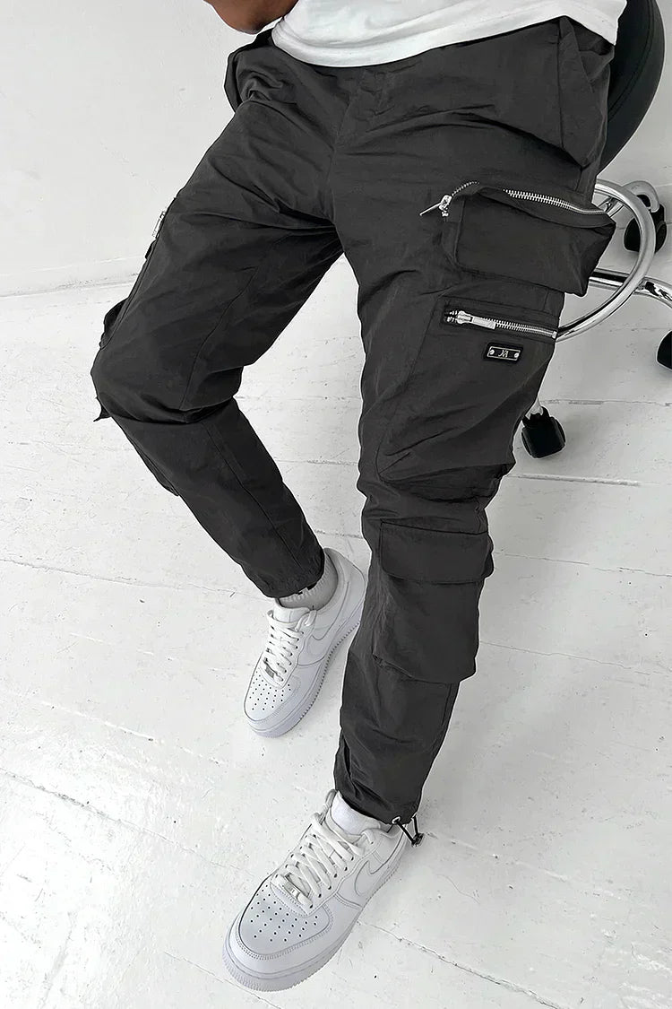 Pantalón Cargo Con Corte Recto Para Adultos | Ideal Para Uso Diario Y Actividades Al Aire Libre