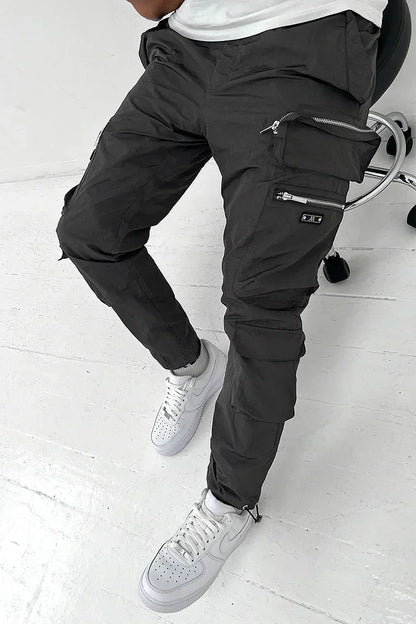 Pantalón Cargo Con Corte Recto Para Adultos | Ideal Para Uso Diario Y Actividades Al Aire Libre