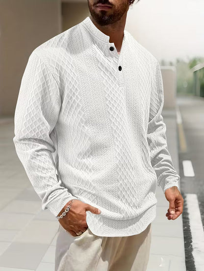 Jersey Con Motivo Geométrico Y Corte Relajado Para Hombre | Ideal Para Uso Diario