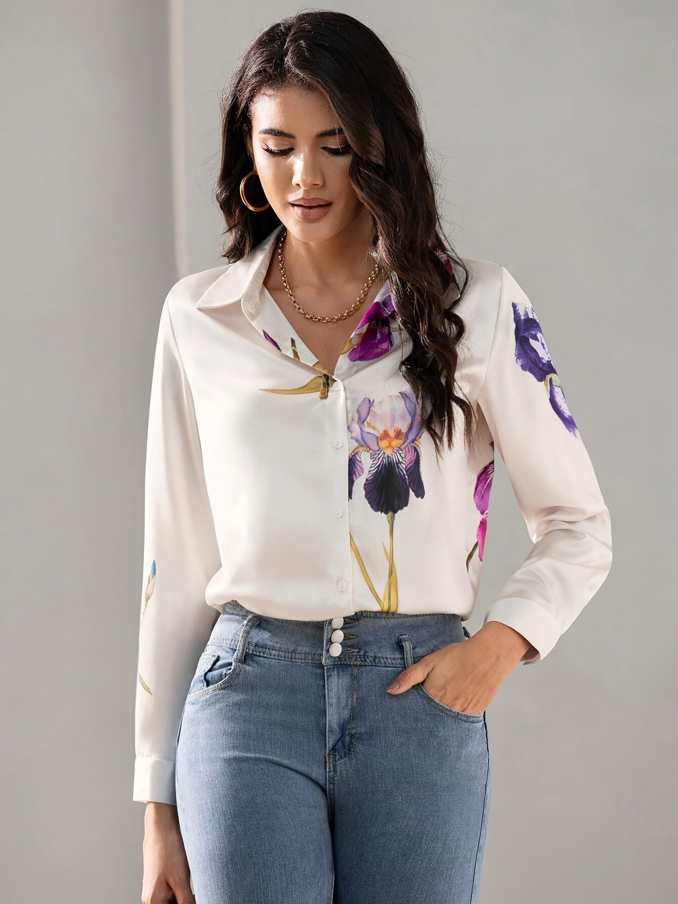 Blusa Con Corte Adaptado Y Detalles Integrados Para Mujer | Ideal Para Uso Diario Y Profesional