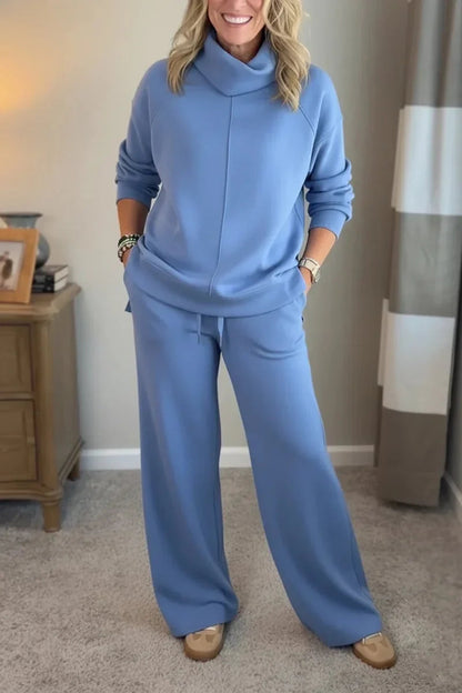 Conjunto de Dos Piezas con Parte Superior y Pantalón para Mujer | Ideal para Actividades Diarias