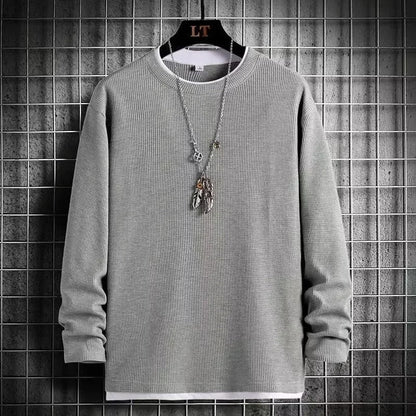 Sudadera de Manga Larga con Corte Amplio para Hombre | Ideal para Uso Diario