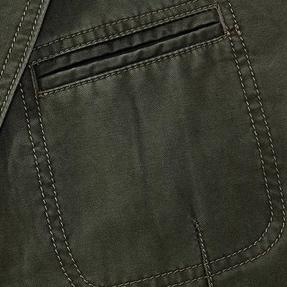 Blazer Casual con Corte Estructurado para Hombre | Ideal para Uso Profesional y Diario