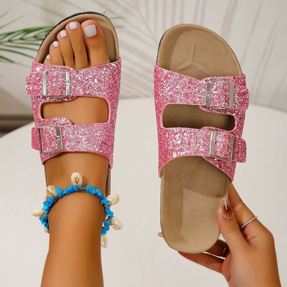 Sandalias con Tiras Ajustables para Mujer | Ideales para Uso Diario y Ocasiones Variadas