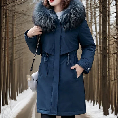 Parka de Invierno con Corte Recto para Mujer | Ideal para Temporada de Invierno