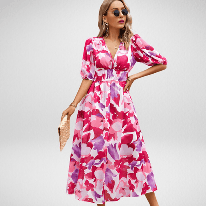 Vestido Midi Con Longitud Intermedia Para Mujer | Ideal Para Uso Diario Y Ocasiones