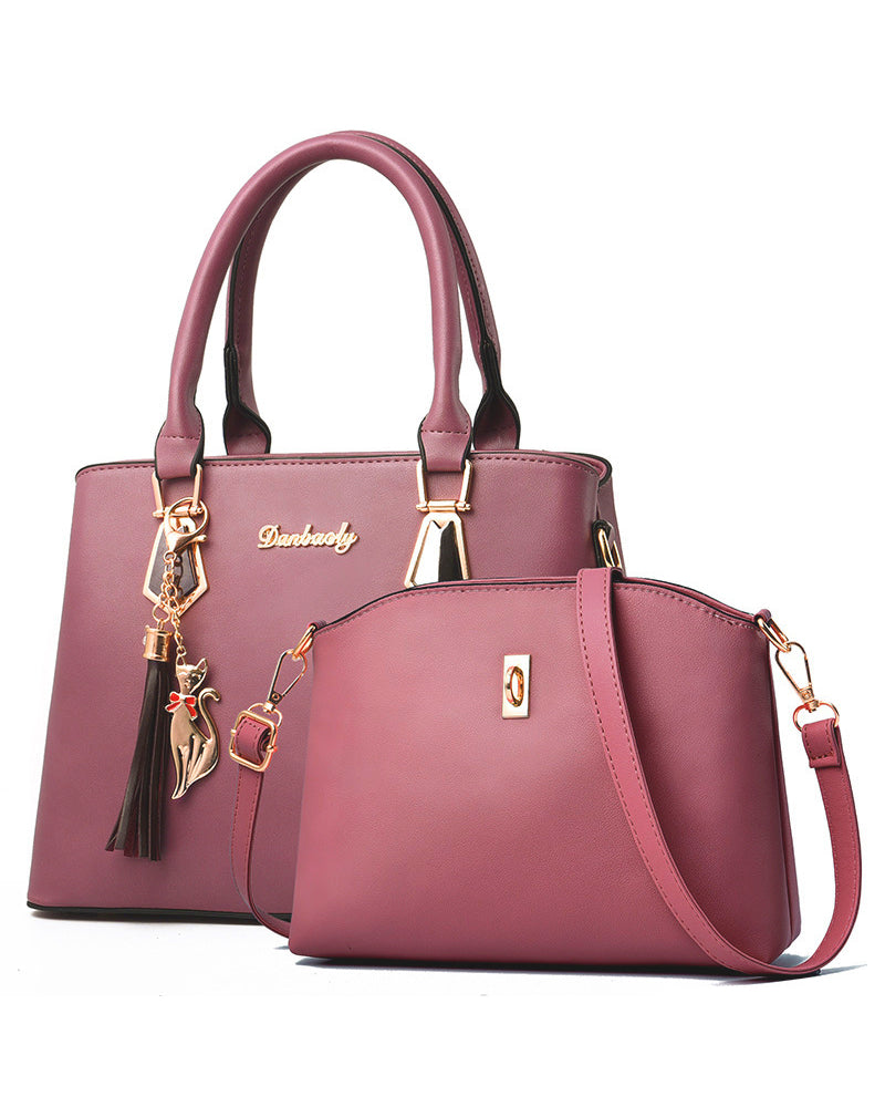 Bolso de Hombro con Compartimentos Múltiples para Mujer | Ideal para Uso Diario y Salidas