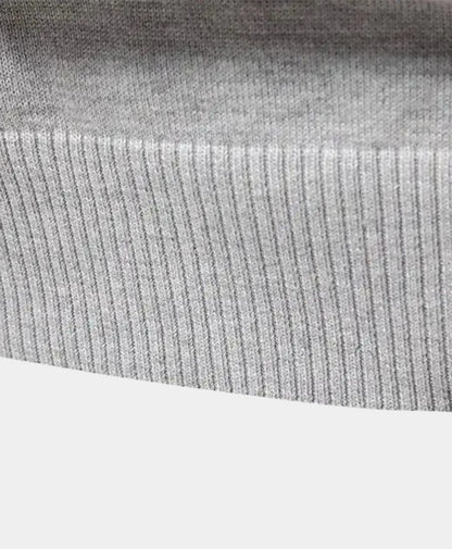 Jersey Con Medio Cierre Y Cuello Alto Para Hombre | Ideal Para Uso Diario