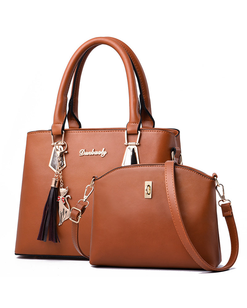 Bolso de Hombro con Compartimentos Múltiples para Mujer | Ideal para Uso Diario y Salidas