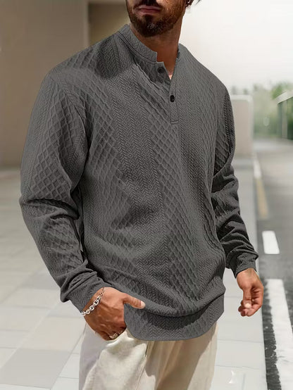 Jersey Con Motivo Geométrico Y Corte Relajado Para Hombre | Ideal Para Uso Diario