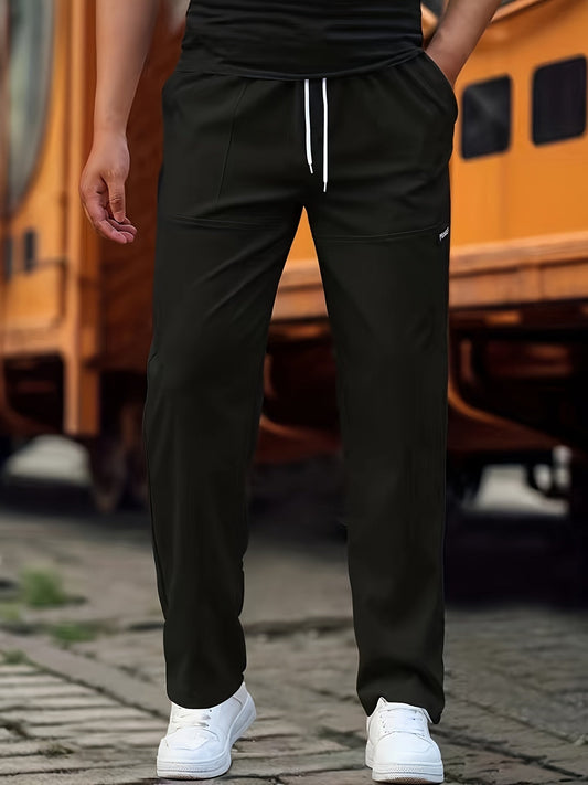 Pantalones con Cintura Ajustable para Hombre | Ideales para Uso Diario y Semi-Formal