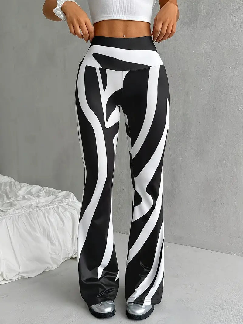 Pantalón De Talle Alto Con Corte Ajustado Para Mujer | Ideal Para Uso Diario O Profesional
