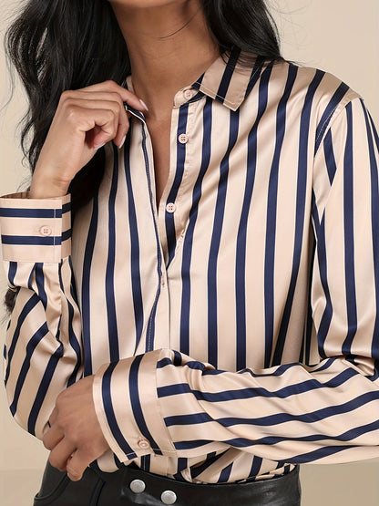 Blusa de Corte Ajustado con Detalles Plisados para Mujer | Ideal para Uso Profesional y Diario