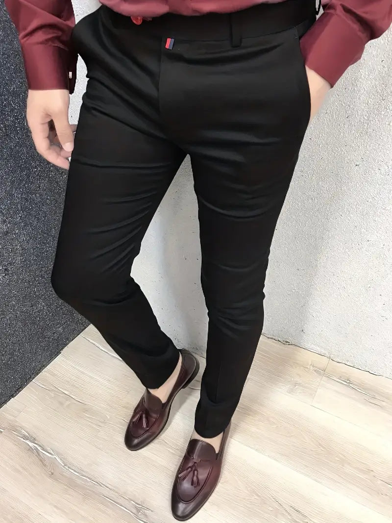 Pantalones de Corte Entallado para Hombre | Ideales para Eventos Formales y Profesionales