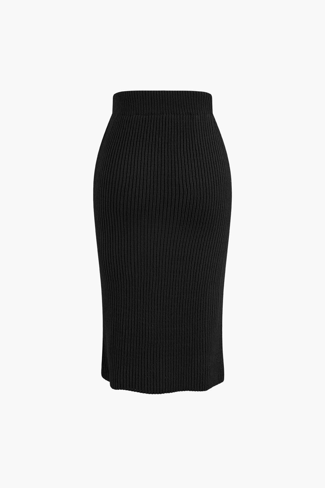 Conjunto De Dos Piezas Para Mujer Con Top Cruzado Y Falda Lápiz | Ideal Para Uso Diario Y Trabajo