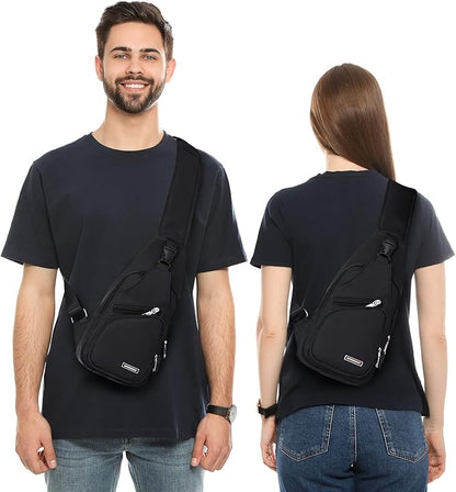 Bolso Sling Con Correa Ajustable Para Adultos | Ideal Para Desplazamientos Diarios