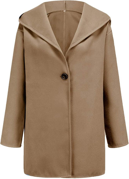 Trench Coat De Corte Largo Y Ajuste Holgado Para Mujeres | Ideal Para Uso Diario O Entretiempo