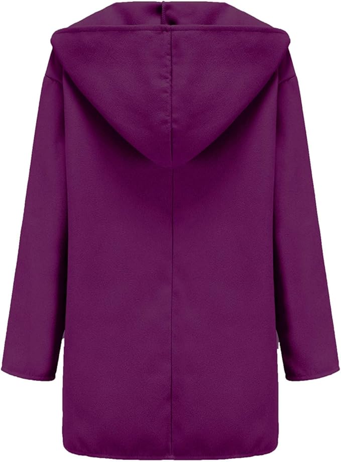 Trench Coat De Corte Largo Y Ajuste Holgado Para Mujeres | Ideal Para Uso Diario O Entretiempo