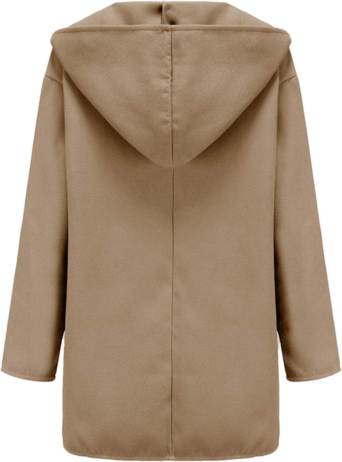 Trench Coat De Corte Largo Y Ajuste Holgado Para Mujeres | Ideal Para Uso Diario O Entretiempo