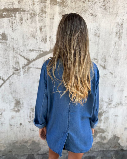 Blazer con Corte Relajado para Mujer | Ideal para Entretiempo y Uso Diario