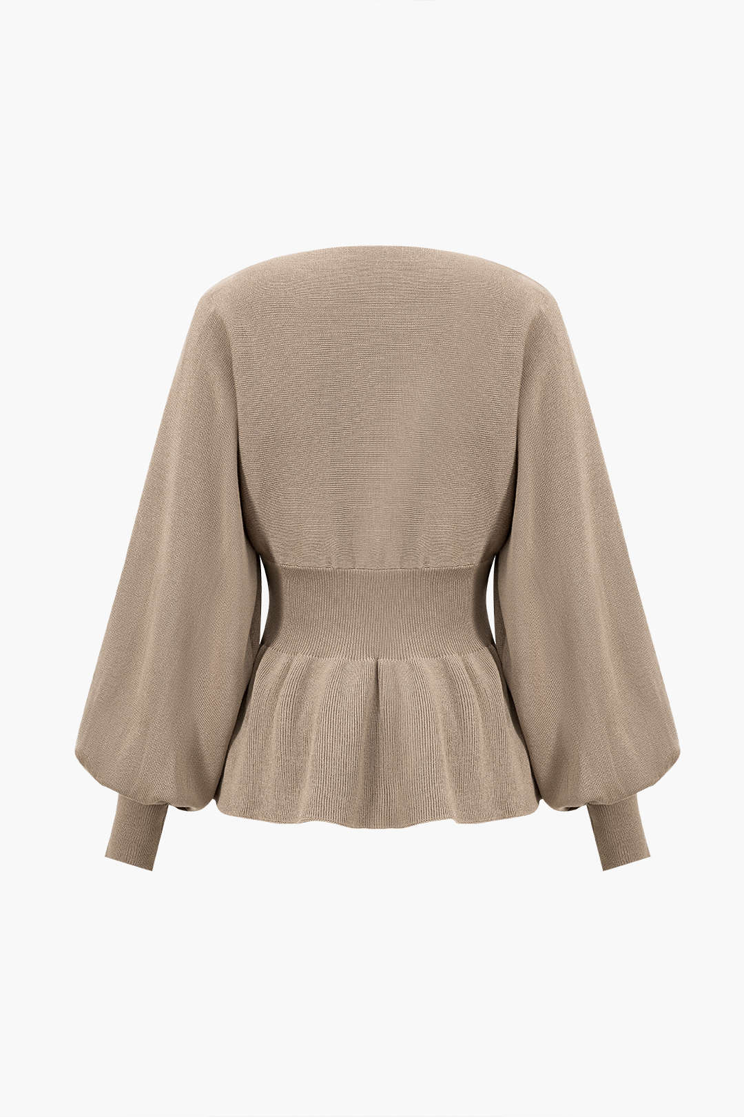 Conjunto De Dos Piezas Para Mujer Con Top Peplum Y Falda Lápiz | Ideal Para Uso Diario Y Trabajo