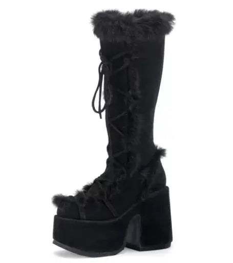 Botas De Invierno Con Cuña y Diseño De Cobertura Interior Para Mujer | Ideal Para Clima Frío