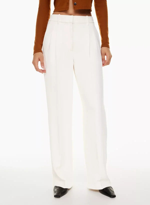Pantalón Evasado Con Corte Ajustado En Cadera Para Mujer | Ideal Para Uso Diario Y Salidas