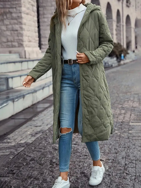 Chaqueta Ajustada Para Mujer con Cremallera Frontal y Mangas Largas | Ideal Para Uso Diario y Versátil