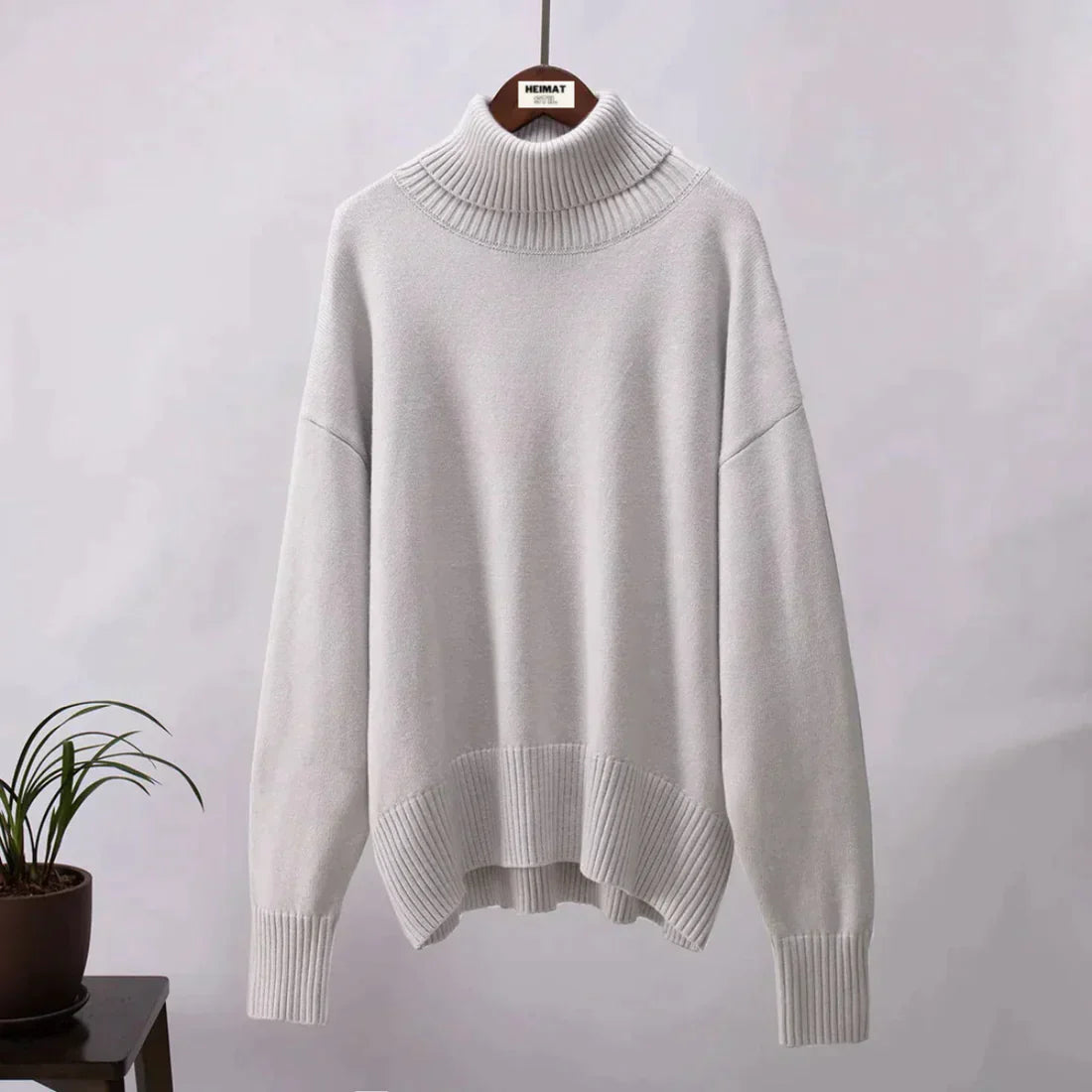 Jersey Con Diseño Clásico Y Corte Regular Para Mujer | Ideal Para Otoño E Invierno