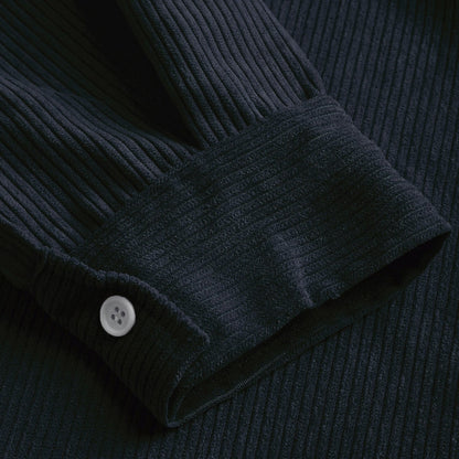 Camisa Con Cierre Abotonado Y Bolsillo En El Pecho Para Hombre | Ideal Para Uso Diario