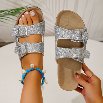Sandalias con Tiras Ajustables para Mujer | Ideales para Uso Diario y Ocasiones Variadas