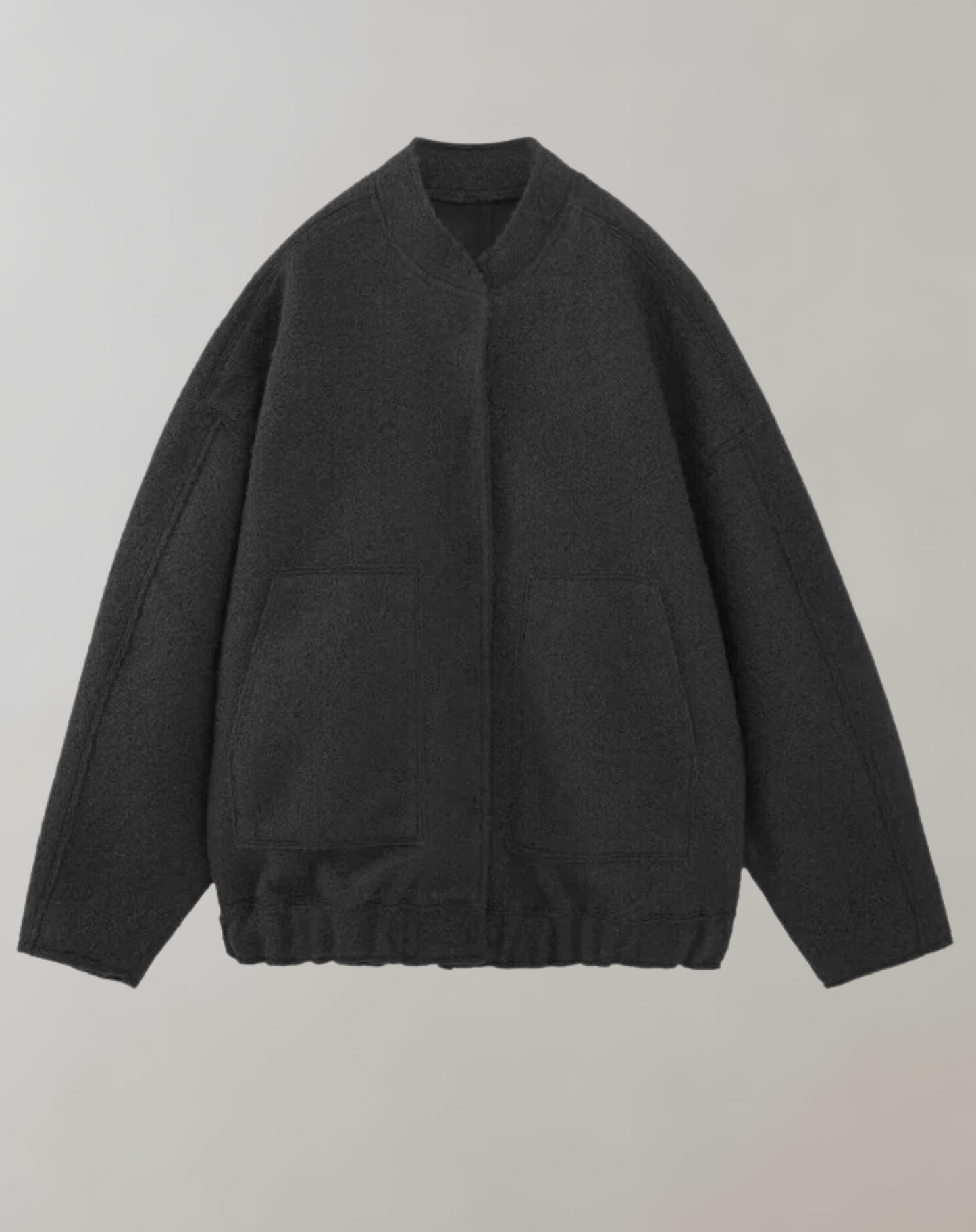 Chaqueta Tipo Bomber Con Diseño Holgado Para Mujer | Ideal Para Uso Diario