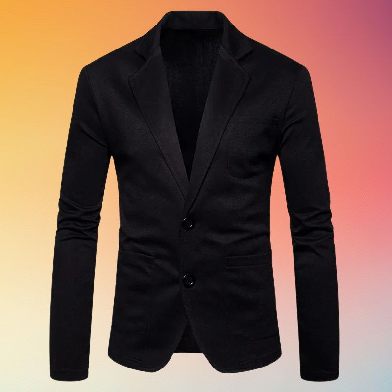 Chaqueta con Cierre de Dos Botones para Hombre | Ideal para Uso Diario y Profesional