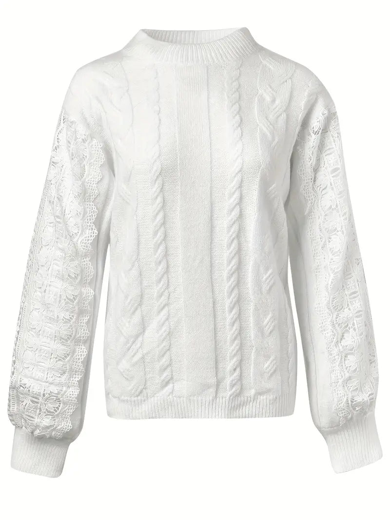 Jersey Con Detalles Calados Para Mujeres | Ideal Para Ocasiones Especiales