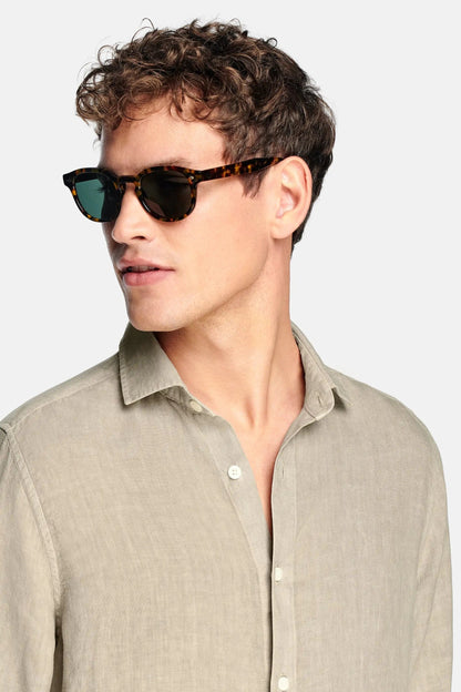 Camisa De Verano Con Cierre Abotonado Para Hombres | Ideal Para Uso En Climas Cálidos