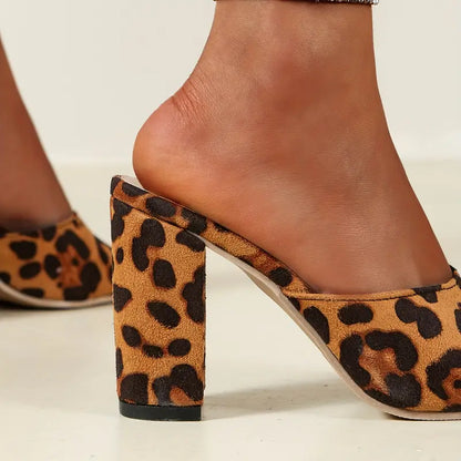 Sandalias De Punta Abierta Con Tacón Grueso Y Correa Delantera Para Mujer | Ideales Para Uso Diario Y Eventos En Temporadas Cálidas