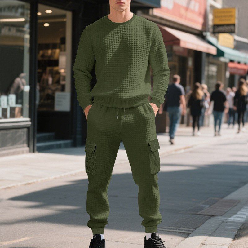 Conjunto Dos Piezas Para Hombre Con Sudadera Y Pantalón | Ideal Para Uso Diario
