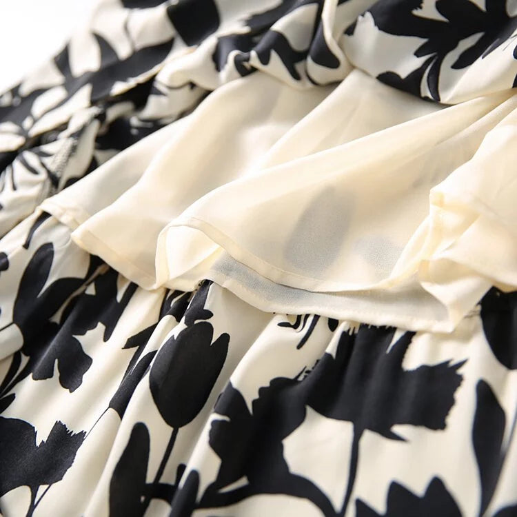 Falda Evasé con Estampado Gráfico para Mujer | Ideal para Uso Diario y Oficina