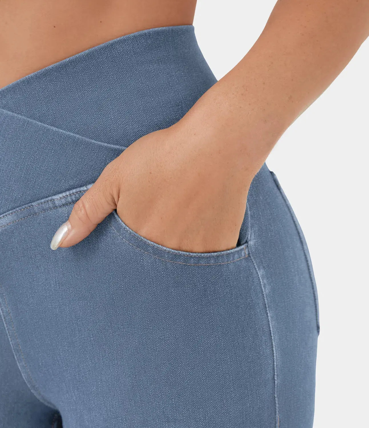 Pantalón Flare Con Cintura Alta Para Mujer | Ideal Para Uso Diario