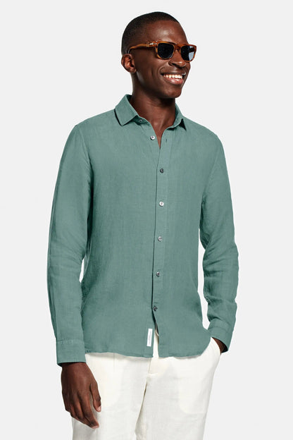 Camisa De Verano Con Cierre Abotonado Para Hombres | Ideal Para Uso Diario En Climas Cálidos