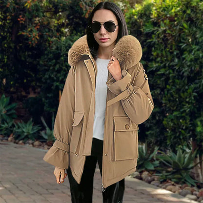 Chaqueta De Invierno Con Diseño Funcional Para Mujer | Ideal Para Temporada De Invierno