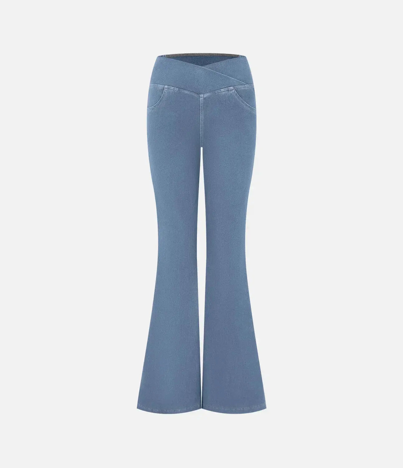 Pantalón Flare Con Cintura Alta Para Mujer | Ideal Para Uso Diario